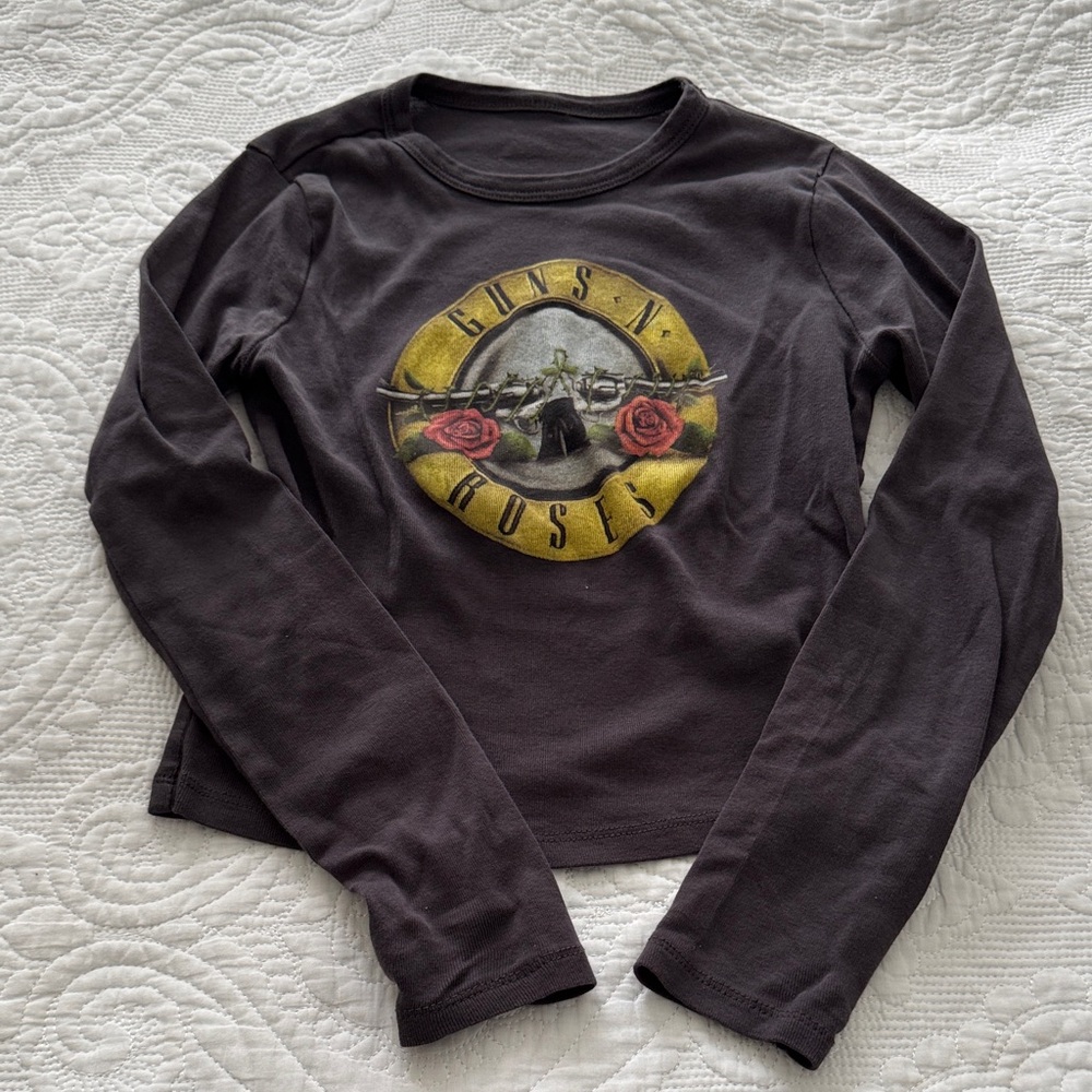 Cropped Longsleeve Guns N Roses